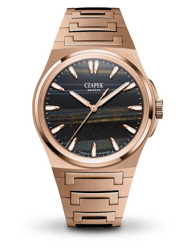 Mount Erebus Falcon Eye Rose Gold