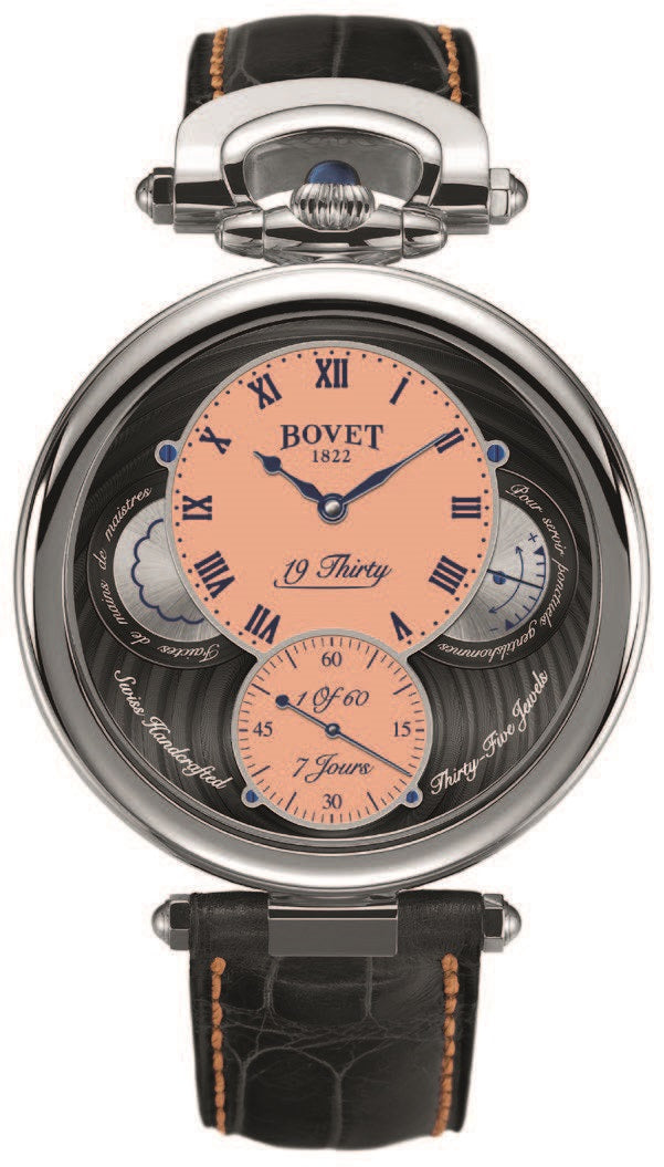 19 Thirty Salmon Pink Lacquered Steel – INDP Watches