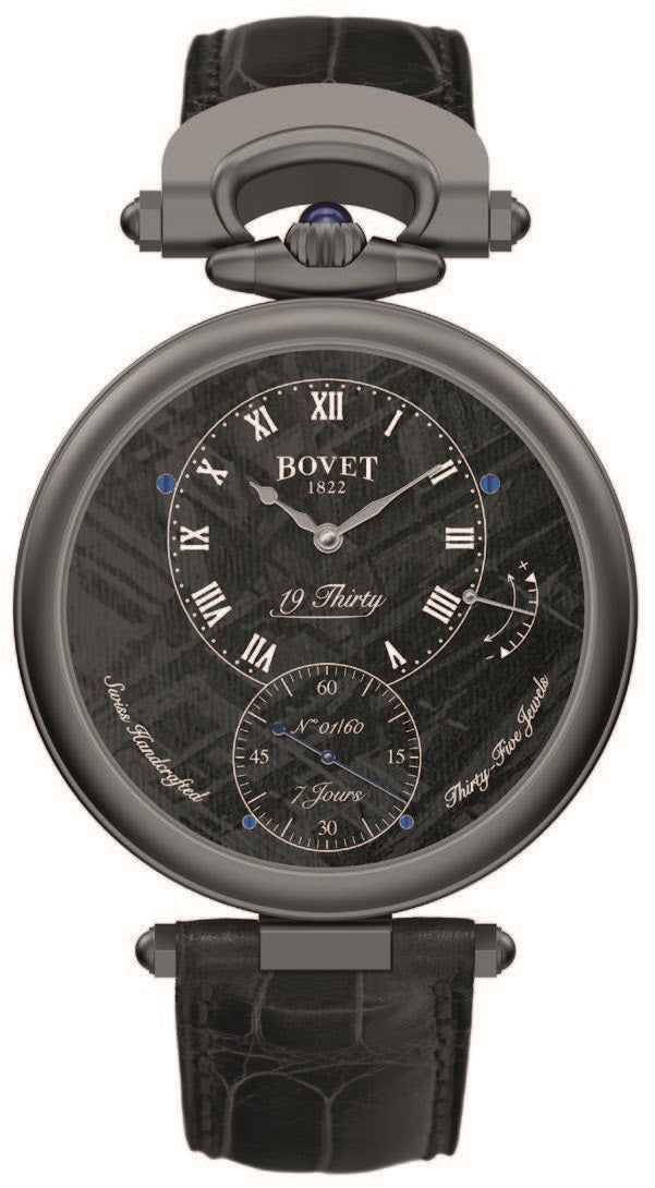 19 Thirty Black Météorite – INDP Watches - Main Image