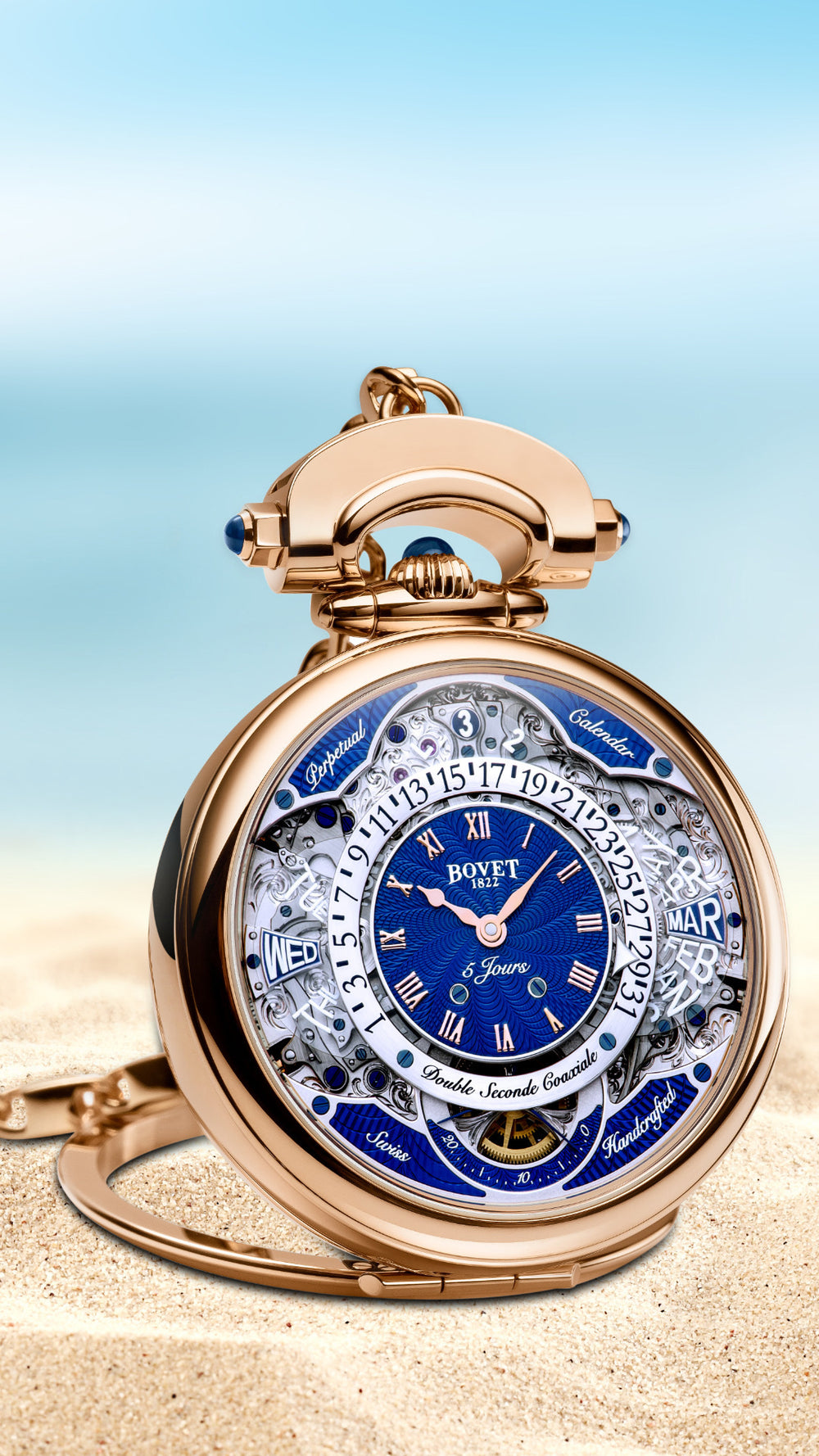 Virtuoso VII Red Gold Mid NIght Blue INDP Watches