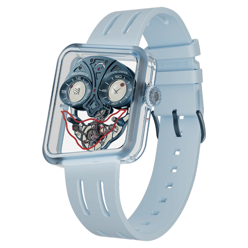 Ace of Hearts Light Blue Sapphire
