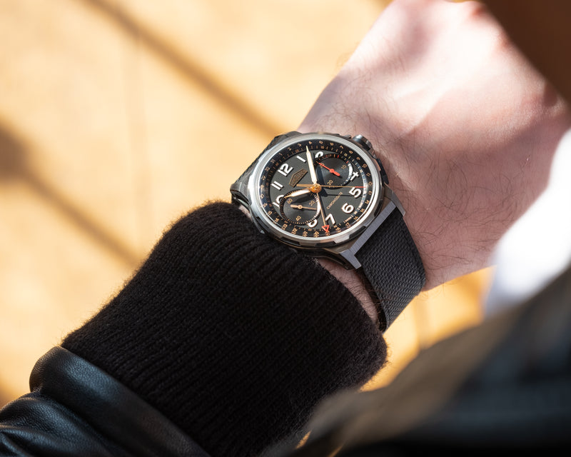 Chronodate Titanium Black