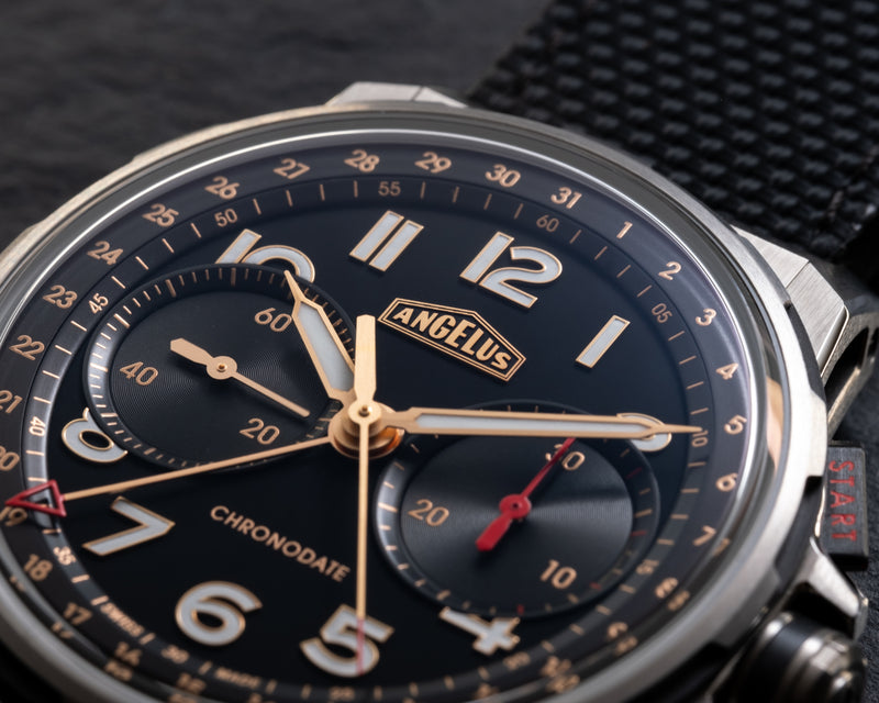 Chronodate Titanium Black