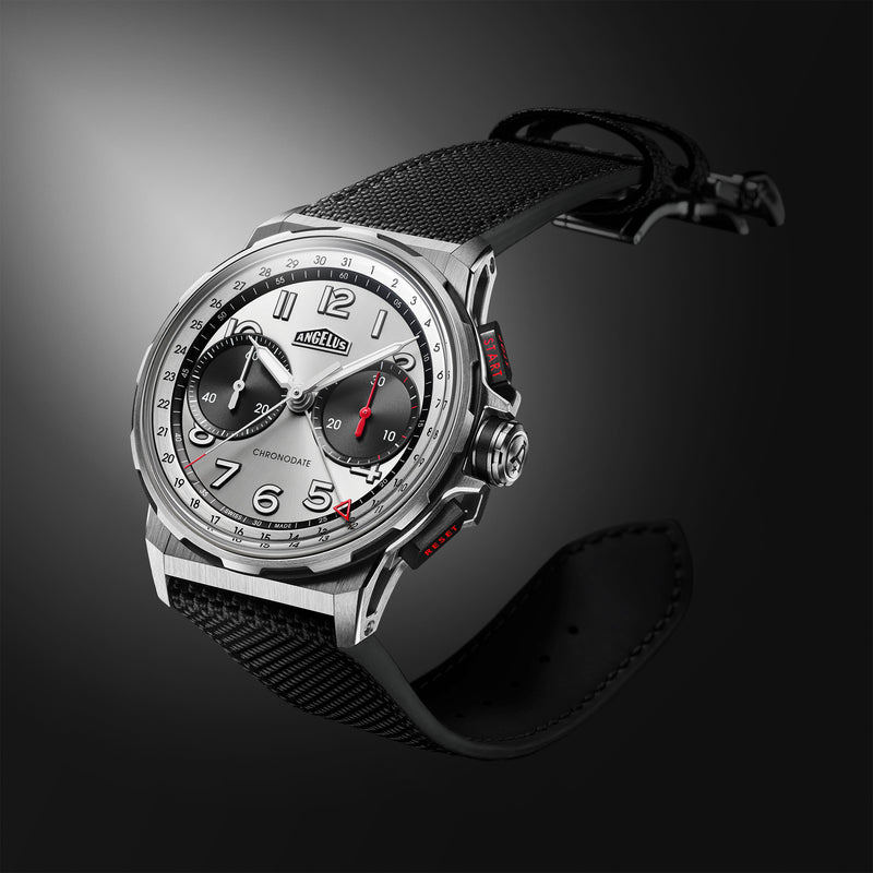 Chronodate Titanium Magnetic Silver