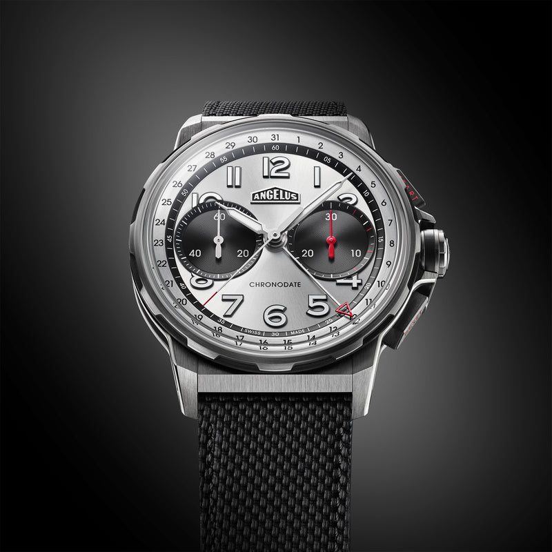 Chronodate Titanium Magnetic Silver