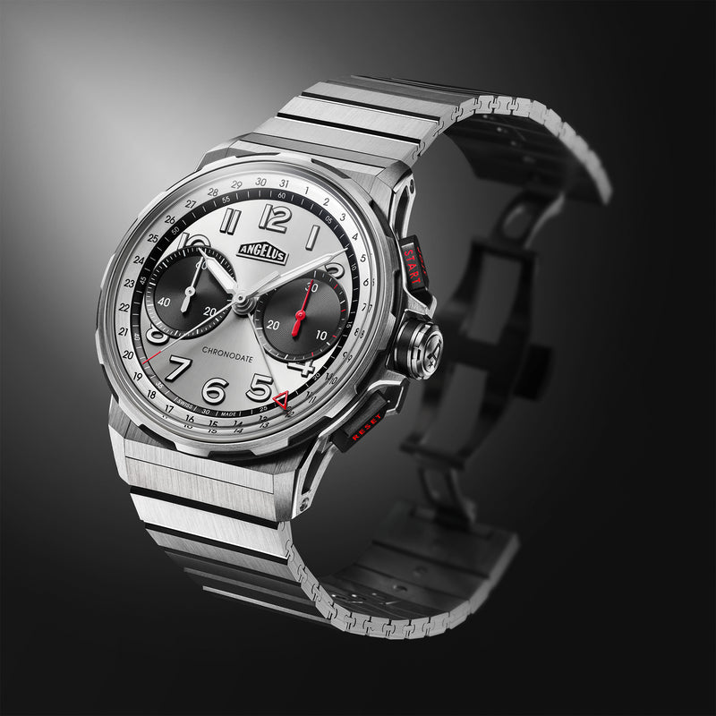 Chronodate Titanium Magnetic Silver