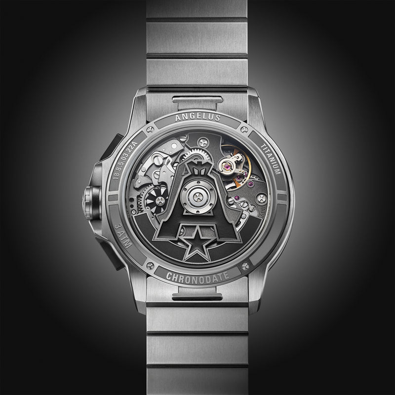 Chronodate Titanium Magnetic Silver