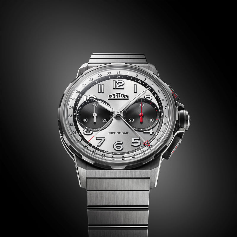 Chronodate Titanium Magnetic Silver