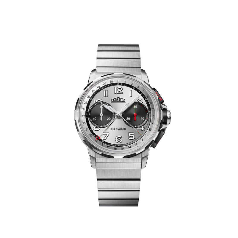 Chronodate Titanium Magnetic Silver