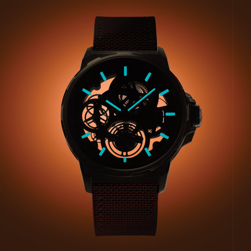 Flying Tourbillon Titanium, Orange Edition