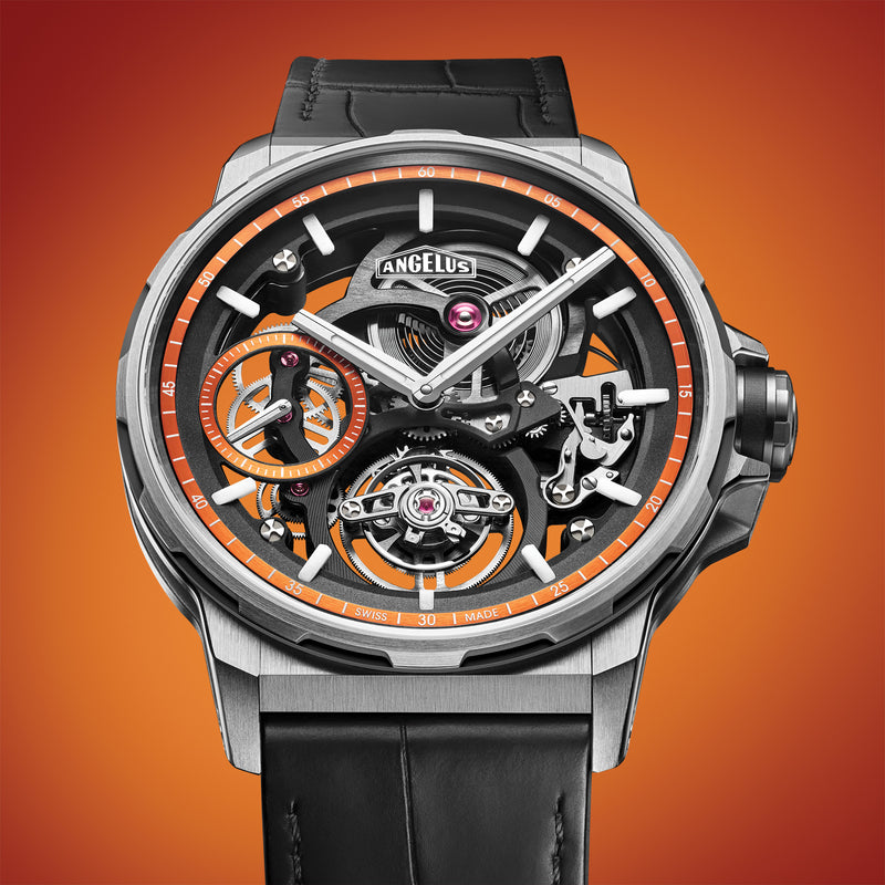 Flying Tourbillon Titanium, Orange Edition