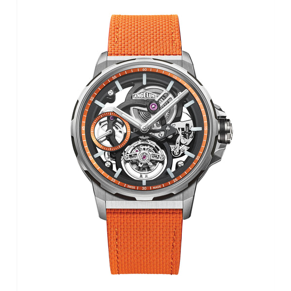 Flying Tourbillon Titanium, Orange Edition