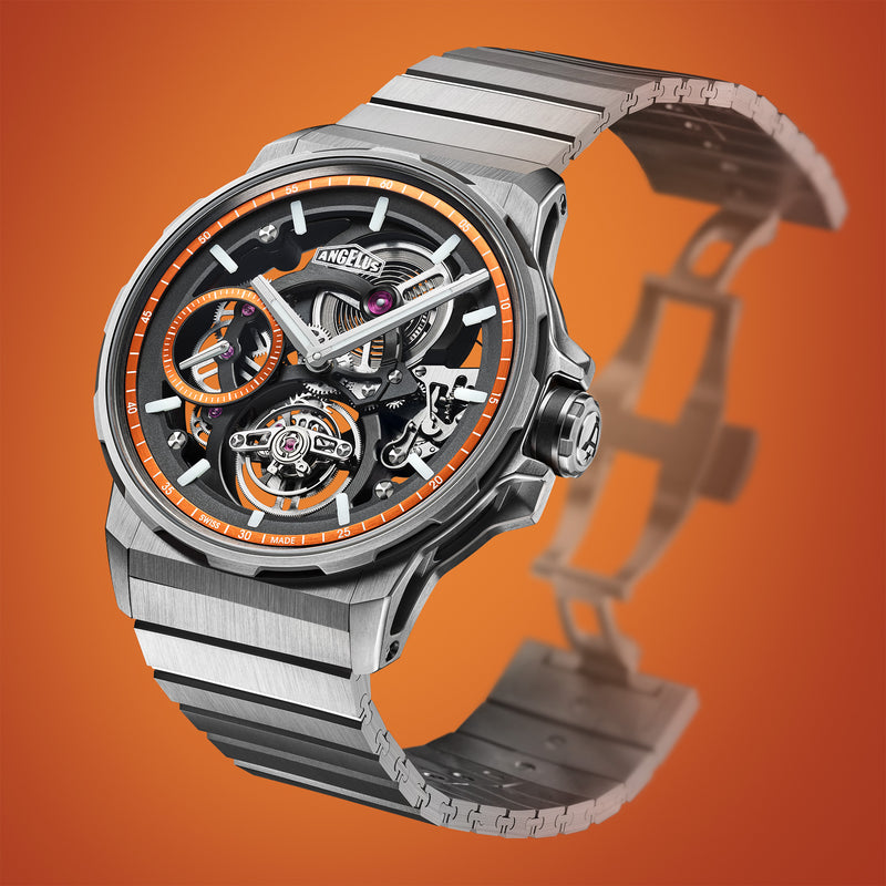Flying Tourbillon Titanium, Orange Edition
