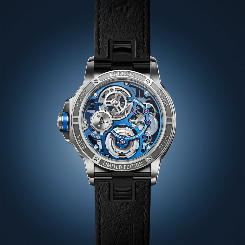 Flying Tourbillon Titanium, Blue Edition