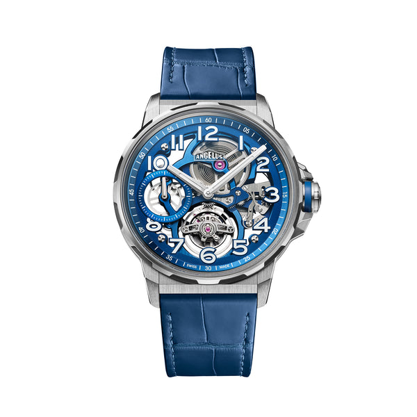 Flying Tourbillon Titanium, Blue Edition