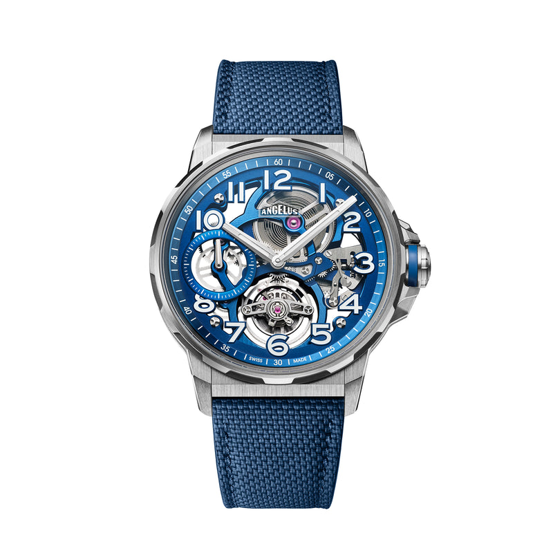 Flying Tourbillon Titanium, Blue Edition