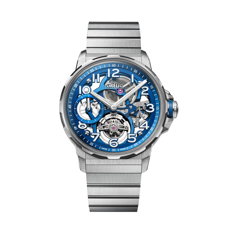 Flying Tourbillon Titanium, Blue Edition