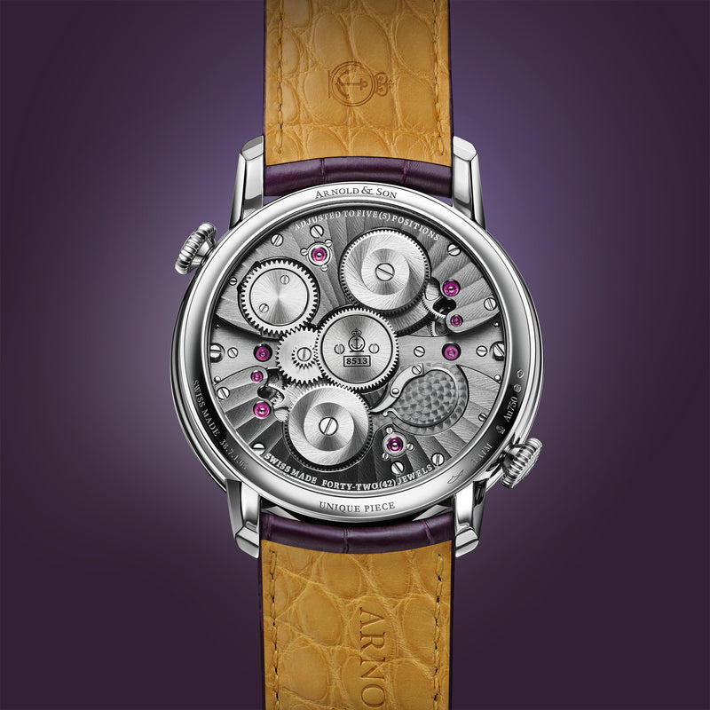 Double Tourbillon White Gold Charoite Edition