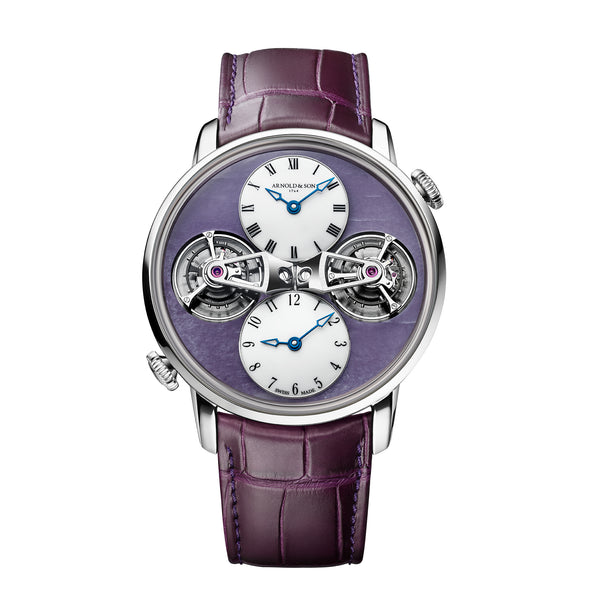 Double Tourbillon White Gold Charoite Edition