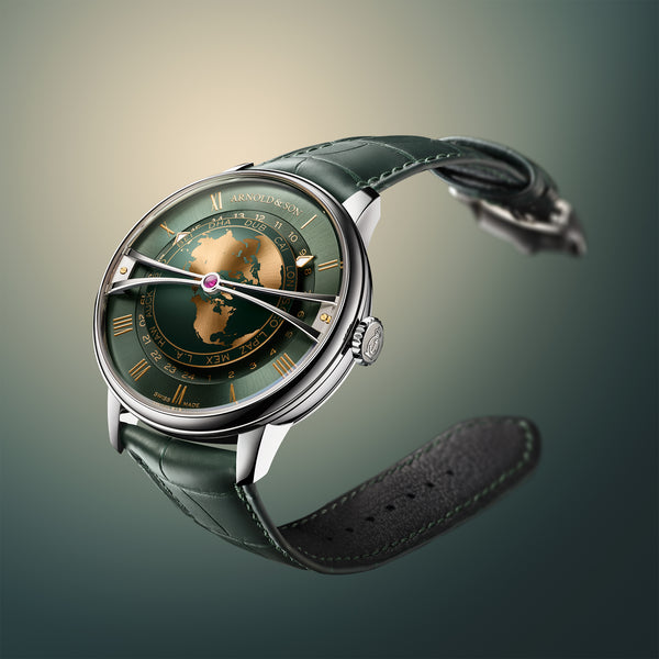 Globerrotter 42 Steel Greenwich Green