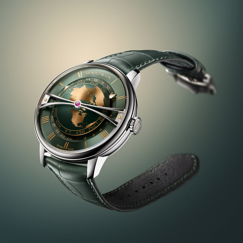 Globerrotter 42 Steel Greenwich Green