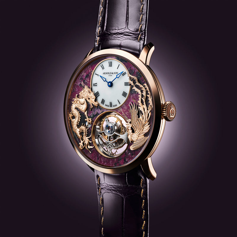 Ultrathin Tourbillon Dragon & Phoenix "Eudialyte"