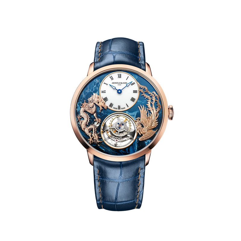 Ultrathin Tourbillon Dragon & Phoenix "Pietersite"