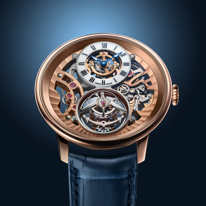 Ultrathin Tourbillon Skeleton Red Gold