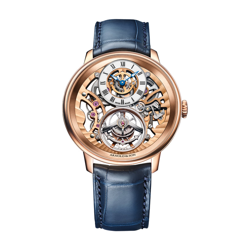 Ultrathin Tourbillon Skeleton Red Gold