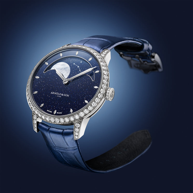 Perpetual Moon 38 White Gold Aventurine