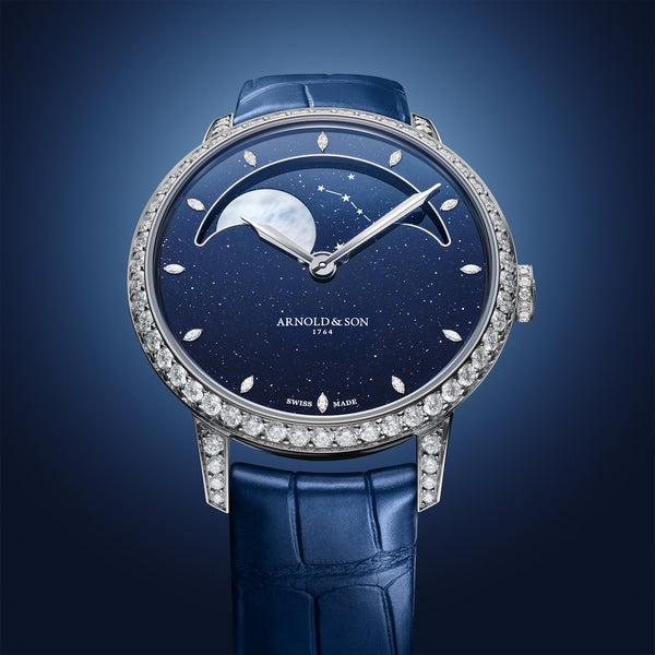 Perpetual Moon 38 White Gold Aventurine