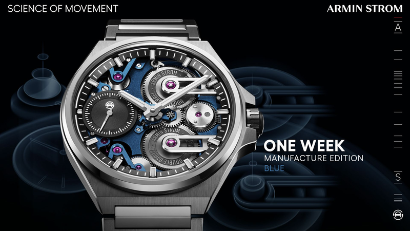 One Week Manufacture Edition Blue