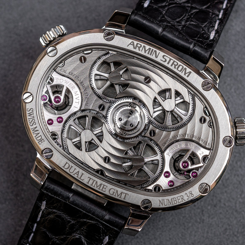 Dual Time Resonance Manufacture Edition White Gold
