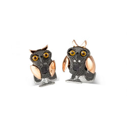 Deakin & Francis Moving Owl Cufflinks