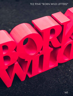 Born Wild Letters