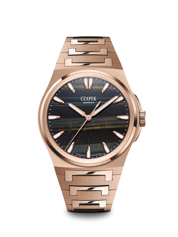 Mount Erebus Falcon Eye Rose Gold