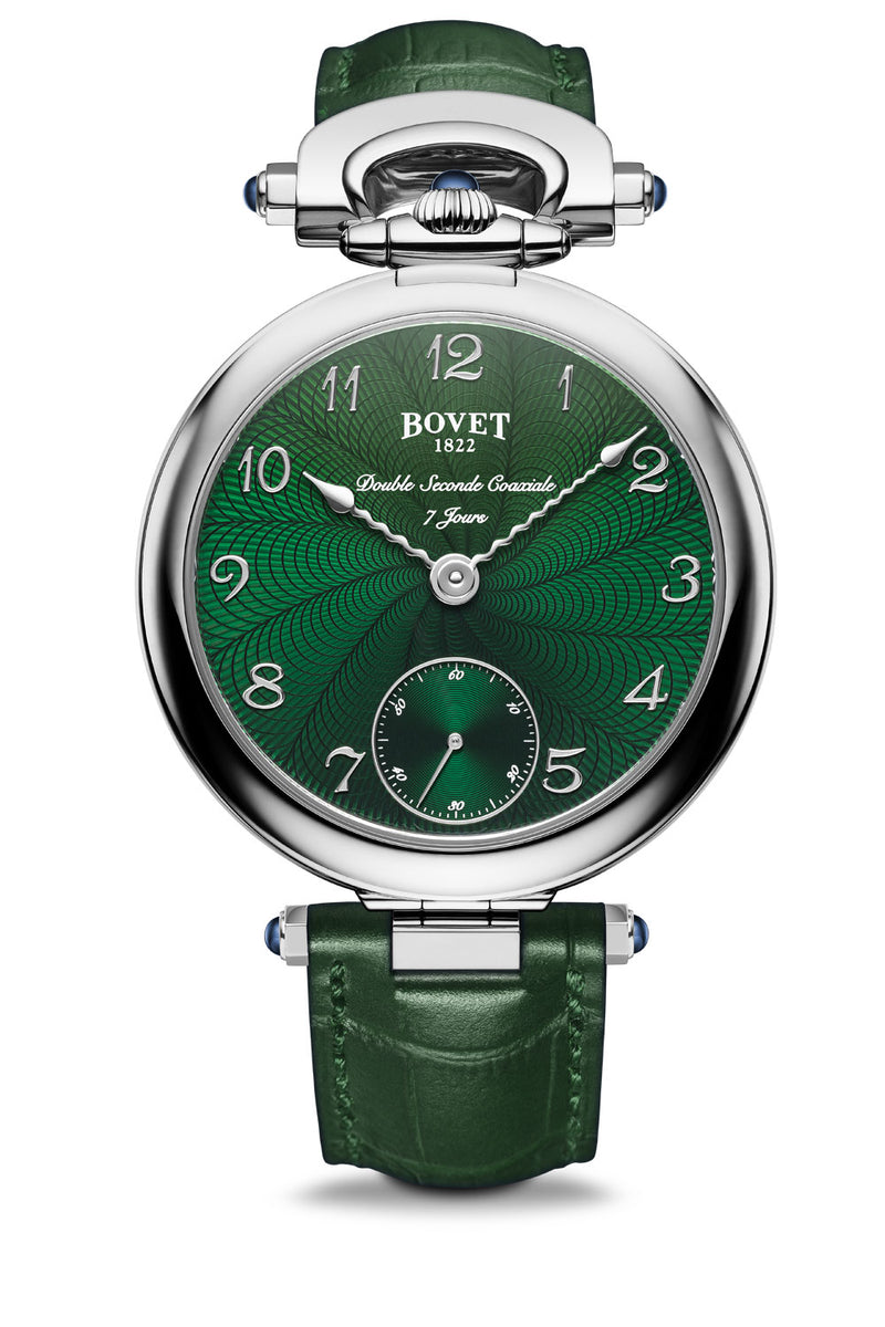 Monsieur Bovet White Gold Green