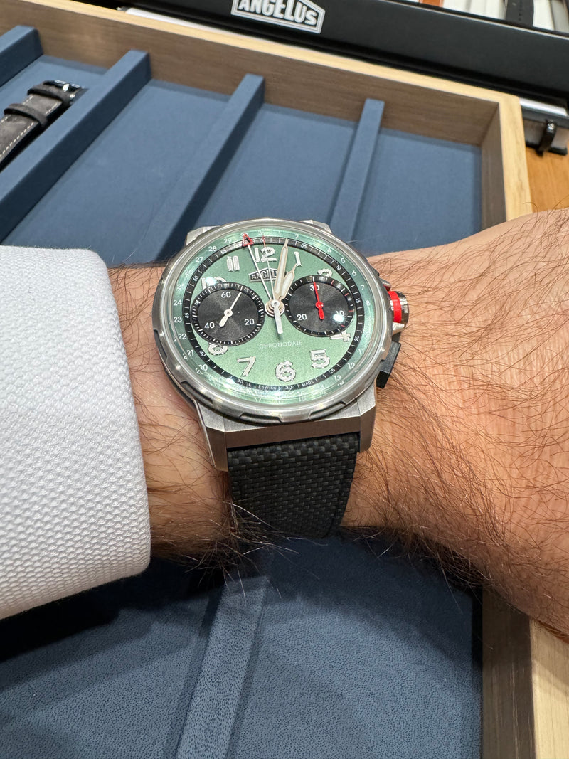 Chronodate Titanium Green