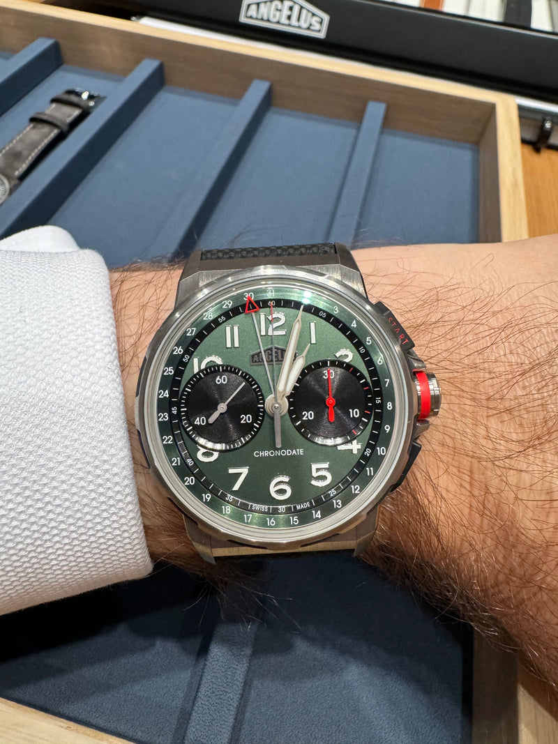 Chronodate Titanium Green