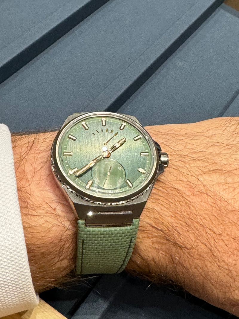 Longitude Titanium Fern Green