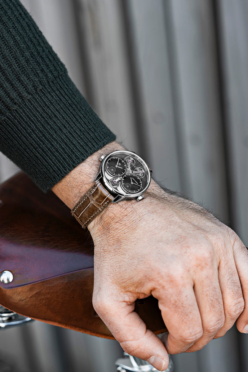 Dual Time GMT Resonance Manufacture Edition Black
