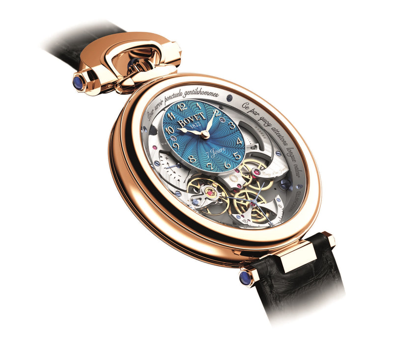 Monsieur Bovet Red Gold Black – INDP Watches - Main Image