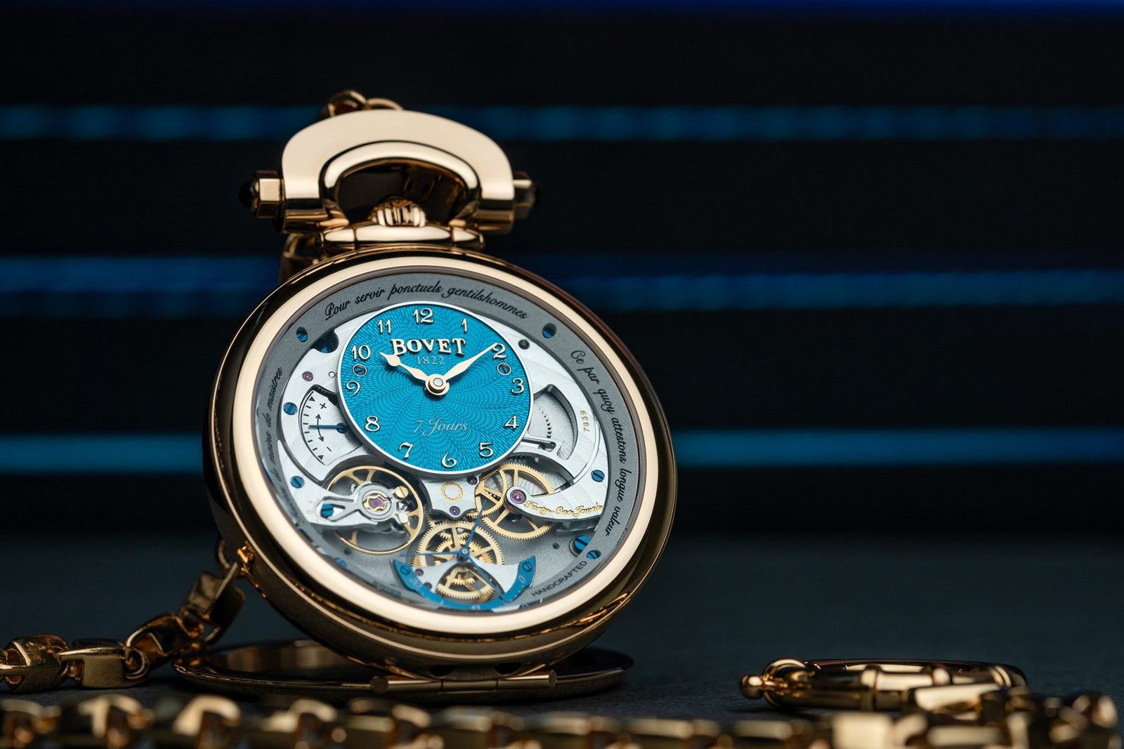 Monsieur Bovet Red Gold Black – INDP Watches