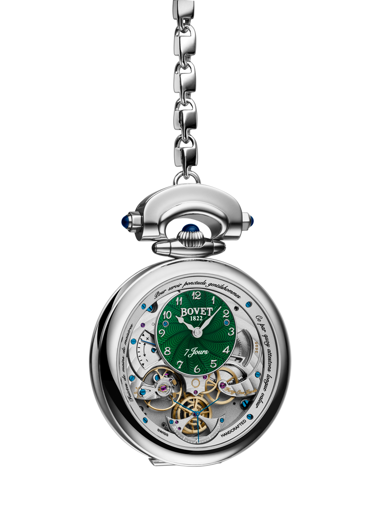 Monsieur Bovet White Gold Blue