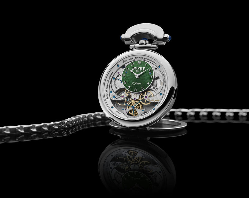 Monsieur Bovet White Gold Blue