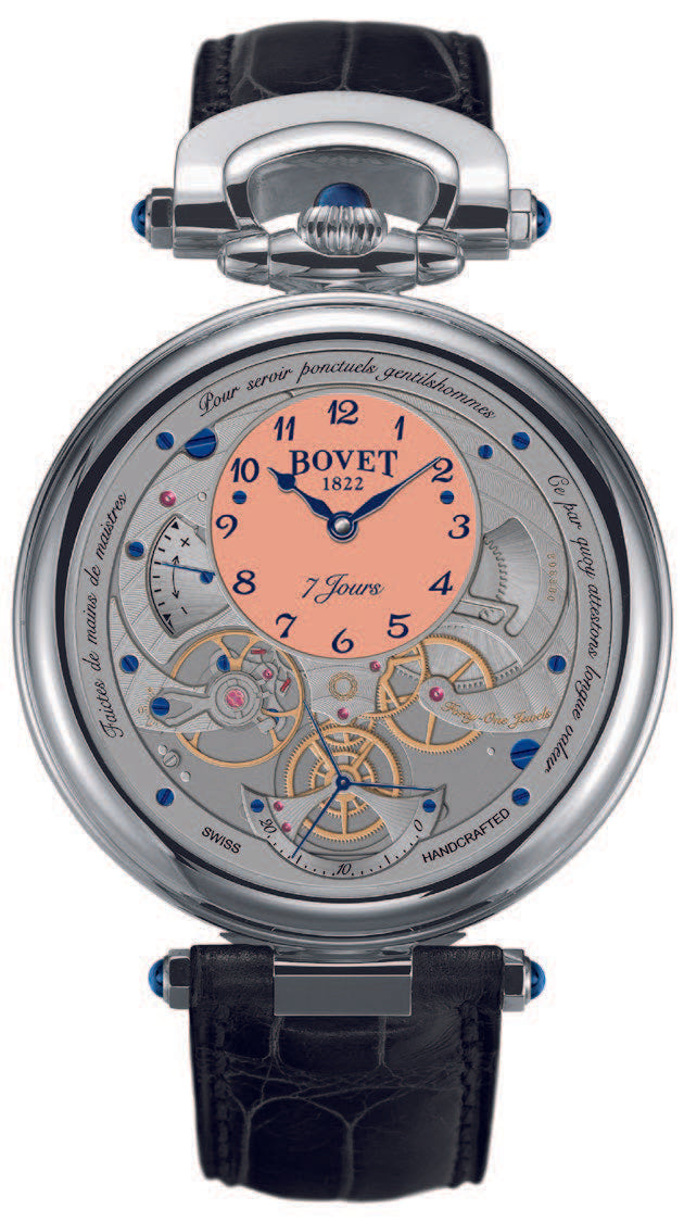 Monsieur Bovet Titanium Salmon Pink