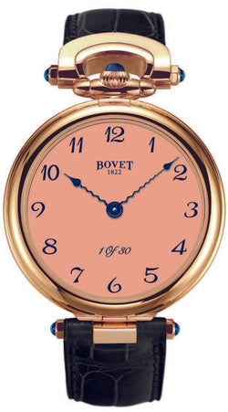 Monsieur Bovet Red Gold Salmon Pink Lacquered