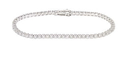 ANNIVERSARY Tennis bracelet 18 Kt white gold and diamonds