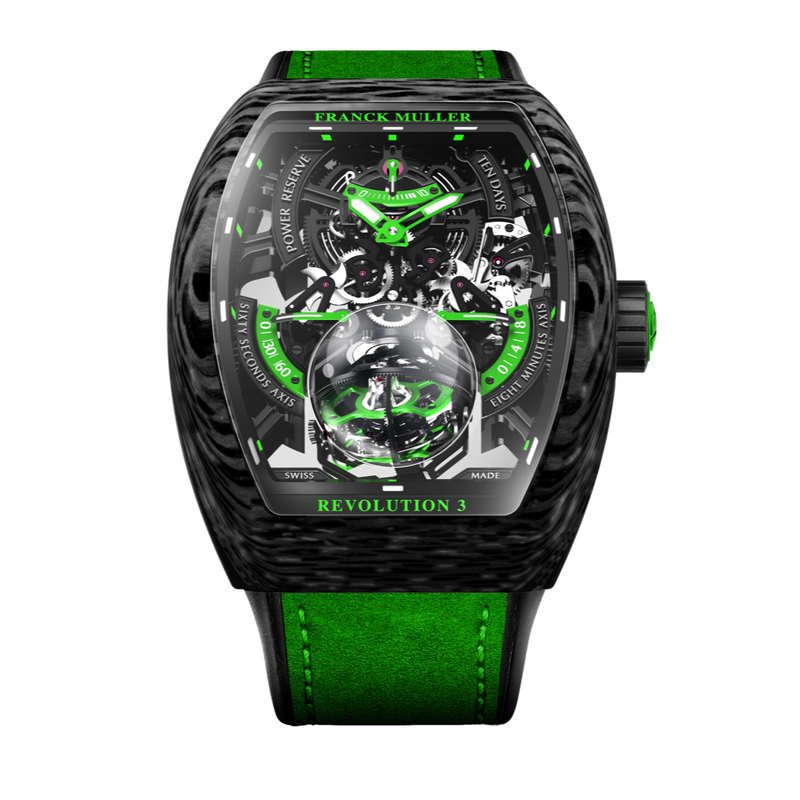 FRANCK MULLER VANGUARD REVOLUTION 3 SKELETON INDP Watches