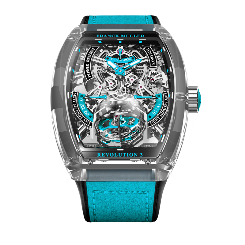 FRANCK MULLER VANGUARD REVOLUTION 3 SKELETON INDP Watches